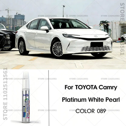 For Toyota Camry Paint Repair Pen Touch Up Scratch Remover DIY Car Accessories White 070 Blue 8W7 Black 209 202 220 Gold 5B2