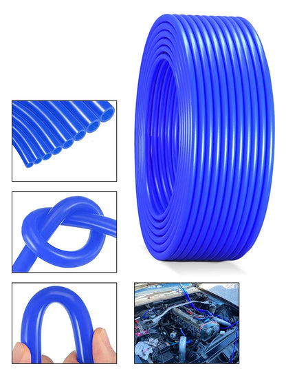 3x9mm Inner Diameter 3mm Thickness 3mm Blue Red Black Car Vacuum Silicone Hose Universal Racing Line Pipe Tube 1/2/3/5/10 meters