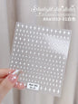 1PCS Laser Starburst Star Adhesive Nail Sticker 3D Nail Art Decoration Flashing Silver Flame Butterfly Nail Decal Press on Nails