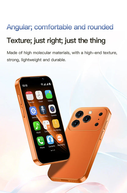 SERVO 17SE mini Smartphone Android Dual SIM 3G Network 2GB RAM 16GB ROM 3.0-inch Tiny Screen‌ Phones Face Unlock GPS WiFi Camera Small Pocket Cellphone