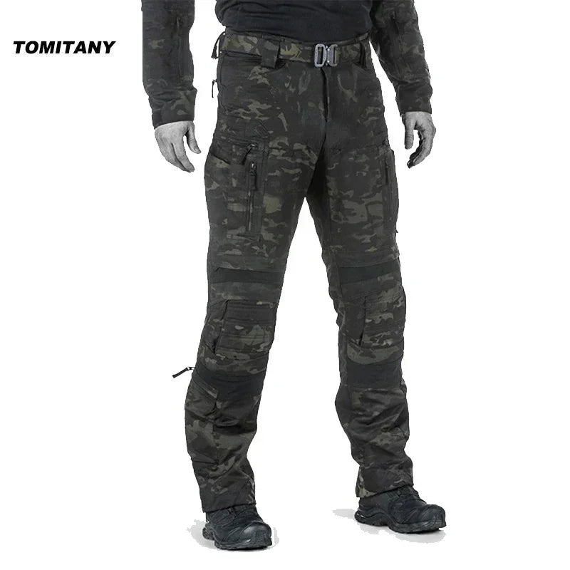 Hunting Tactical Pants Military US Army Cargo Pants Work Clothe Combat Uniform Paintball Multi Pockets Tactical Clothes Dropship