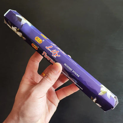 T Fragrances India Incense Stick Handmade Aromatherapy Sticks 20 Sticks Per Box Sandalwood Lavender Meditation Incenses