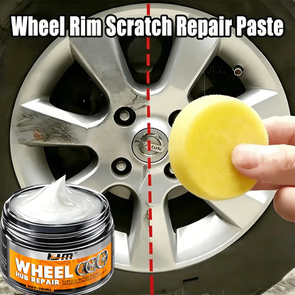 KJM 30g Alloy Wheel Scratch Remover And Oxidation Restorer Paste Repair for Car Rims Wheel Hub Care