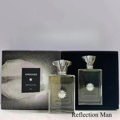 Men’s Perfume Set 100ml – Oriental Woody Spicy Leather Eau De Parfum with Amber, Oud, Patchouli, Musk, and Sandalwood Notes