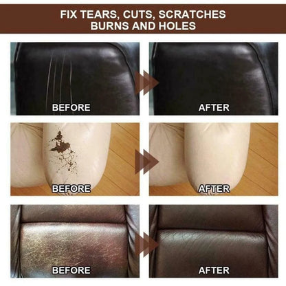 20ml Leather Repair Gel Filler Cream Restore Car Seat Sofa Scratch Scuff Hole