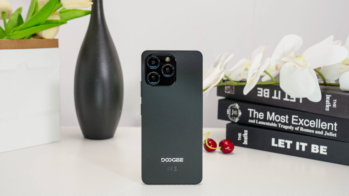 Global Version DOOGEE Note 58 Android 15 Smartphone 8GB RAM+128GB ROM 6.75" HD+ 90Hz IPS Screen 6250mAh Large battery NFC