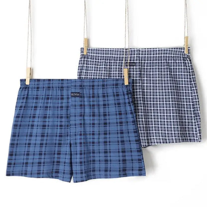 1/2/3/4PCS Plus Size M-XXXL Cotton Aro Pants Men's Underwear Flat Pants Skin Friendly Comfortable Loose Home Large Waistband