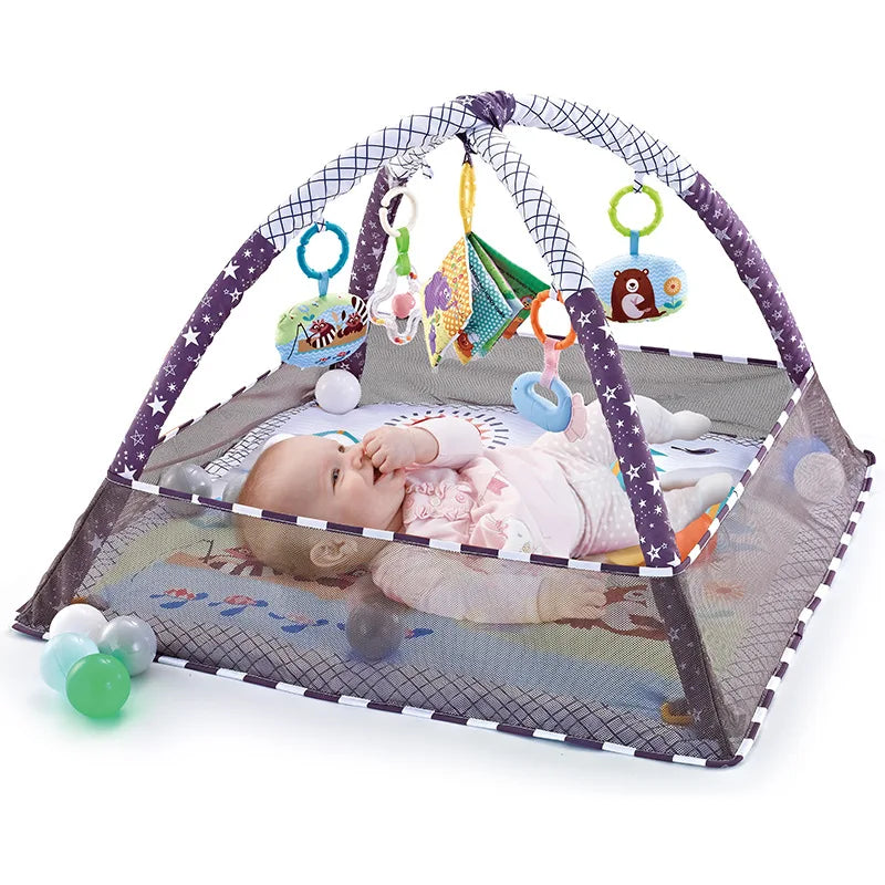 Baby Fitness Frame For Children Play Mat Rack Crawling Blanket Infant Play Rug Gift Kids Activity Gym Mat Kids Toys