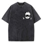 Anime Jujutsu Kaisen Gojo Satoru T Shirts Washed Men Women Cotton Harajuku T-Shirts High Quality Retro for Men Women Tops Tees
