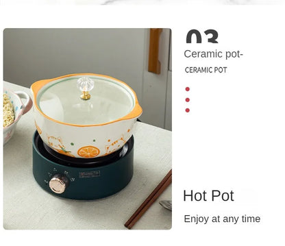 Round Electric Magnetic Induction Cooker Burner Commercial Hot Pot Heating Stove Plate Heater Furnace Stove for Cooking