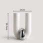 Creative U-shaped Ceramic Vase Flower Pots Desk Decoration Flowers Arrangement Porcelain Floral Vases Room Aesthetic Decor