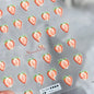 Lovely Red Fruit Strawberry Cherry Bowknot Love Heart Star Silk Ribbon 5D Nail Art Stickers Chic Self Adhesive Manicure Decal