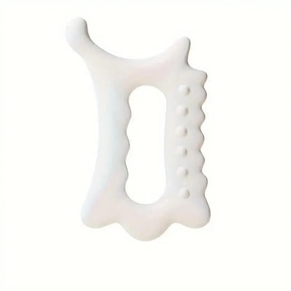 Ergonomic Versatile Handheld Gua Sha Board for Face & Body - Non-Ceramic, Gua Sha Massage Tool, Relaxation and Beauty Massager