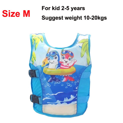 Boy Girl Non Inflatable Swim Vest Safer Baby Float Vest Swimwear Kids Good Swimming Learning Helper Swimming Pool Accessories