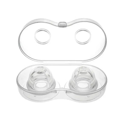 1 Pair Silicone Nipple Corrector Painless Nipple Sucker Puller Aspirator for Correction Flat Inverted Nipples