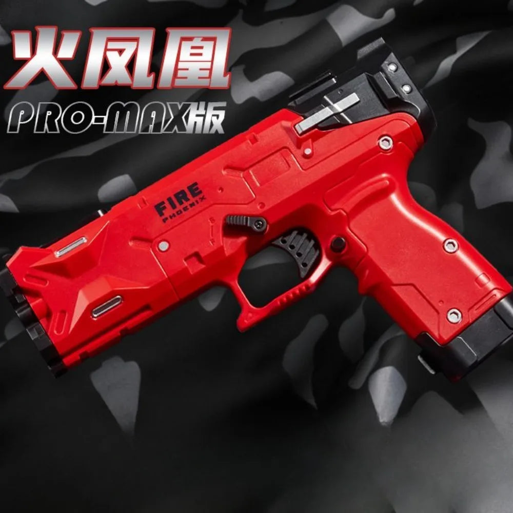 Children Manually Loaded Launcher Shell Soft Bullet Gun Toy Outdoor CS Shooting Game Christmas Gift for Boy
