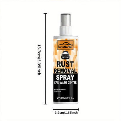 Rust Removal Spray Kit - Car Rust Remover & Shine Restorer, Easy to Use, Auto Metal Surface Rust Cleaner, Car Detailing Accessor