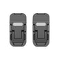 2pcs/set Portable Zinc Alloy Laptop Support Stand With 2 Adjustable Angles Foldable Invisible Laptop Riser For Macbook Notebook