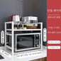 Household Microwave Oven Rack Kitchen Countertop Oven Rack Seasoning Storage Rack Holder Stand Storage Furniture