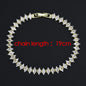 Luxury Dainty Tennis Bracelet for Women Silver Color Sparkling Cubic Zircon Stackable Chain Crystal Banquet Wedding Jewelry H085