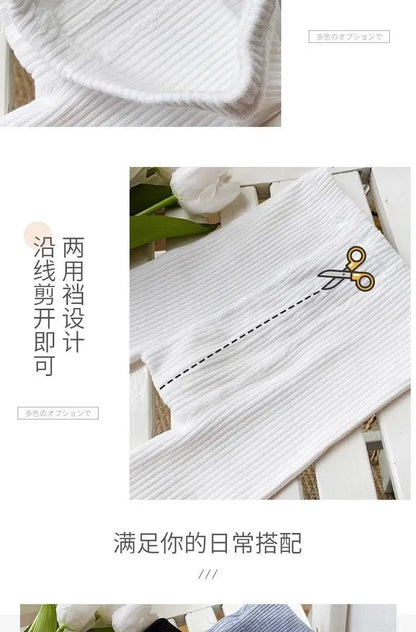 Baby Leggings for Spring and Autumn Cotton Children's Adjustable Pants Baby Girls Look Good Long Pants for Outerwear Clothing
