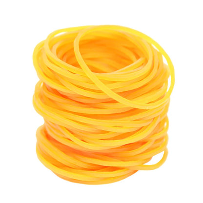 High-elasticity Durable and High-temperature Resistant Yellow Rubber Band Industrial Toys Are Widely Used Set 100/300/666 Pieces