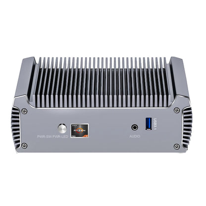 Topton Fanless AMD Mini PC FU02 Ryzen 7 7730U 5825U R5 5600U 4500U Gaming Computer Dual LAN Firewall 2*HDMI2.0 NVMe DDR4 WiFi6