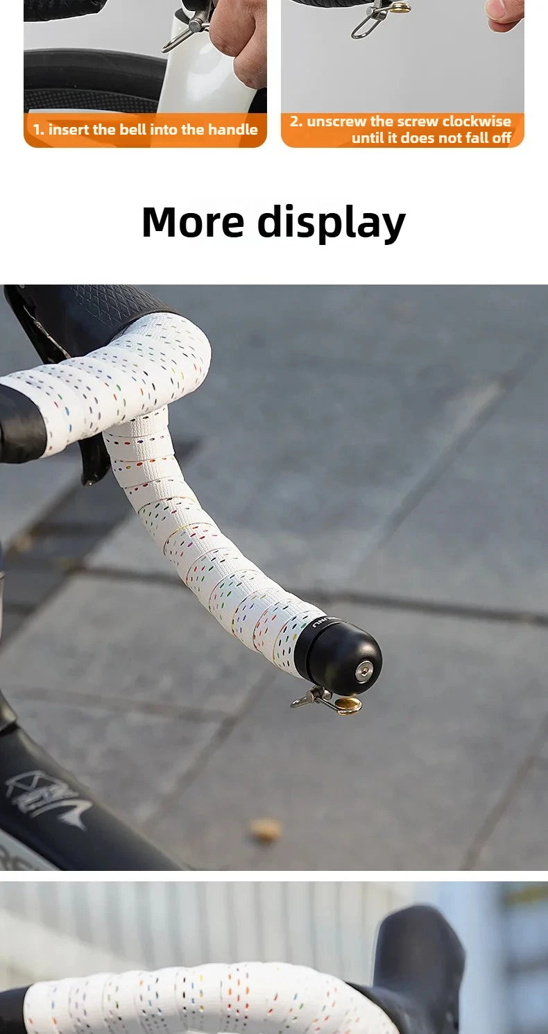 Bicycle Handle Bell Aluminum Alloy 110dB Loud Campanilla Bicicleta MTB Road Bike Safety Mini Bike Horn Cycling Accessories