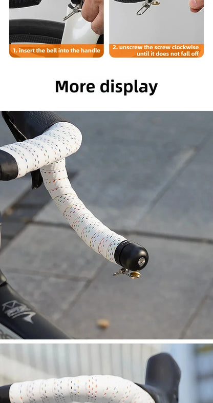 Bicycle Handle Bell Aluminum Alloy 110dB Loud Campanilla Bicicleta MTB Road Bike Safety Mini Bike Horn Cycling Accessories