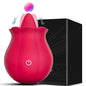 Rose toy Swing Tongue Licking Vibrator Female Powerful Oral Nipple Clitoris Stimulator Massager Adults Goods Sex Toys for Women