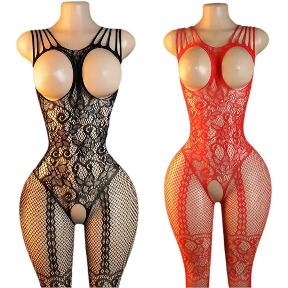 Adult Women's Lingerie Porn Toys Sex Bandage Sheer Erotic Costumes Cosplay Game Crotchless Sexual Underwear Bdsm Body Stockings
