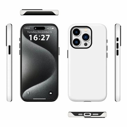 Fashion exquisite bow polka dot Phone Case for iPhone 17 16 15 14 13 12 11 Pro Max Air Plus Luxury Double-layer Back Cover