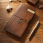 Fromthenon Leather TN Travel Notebook Handbook Diary First Layer Cowhide Diary Handbook Notes Handmade Loose-leaf Notebook