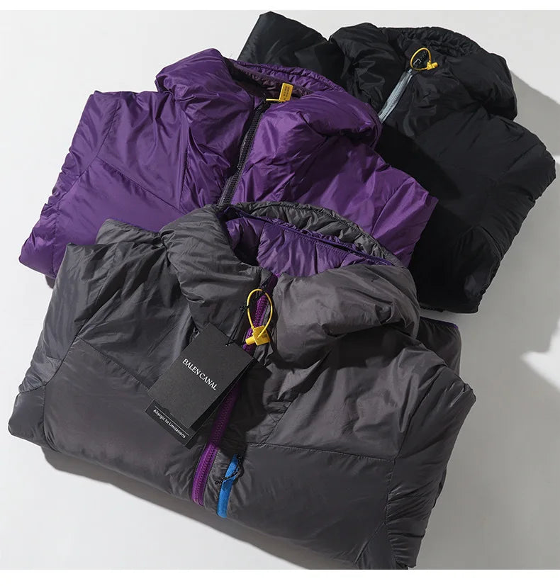Windproof & Waterproof Winter Jacket  2025 Lightweight Abrasion-Resistant Parka with Hood Unisex Thermal Coat