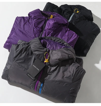 Windproof & Waterproof Winter Jacket  2025 Lightweight Abrasion-Resistant Parka with Hood Unisex Thermal Coat