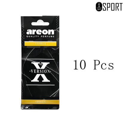 3-60Pcs X Version Car Air Refresher Car Suspension Decoration Home Bathroom Refresher Natural Perfume Car Interior Hanging Paper