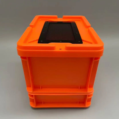 Cherry Cockroach Breeding Box Dubia Roach Cricket Breeding Container with Thermometer Small Insects Box Insect Enclosure Habitat