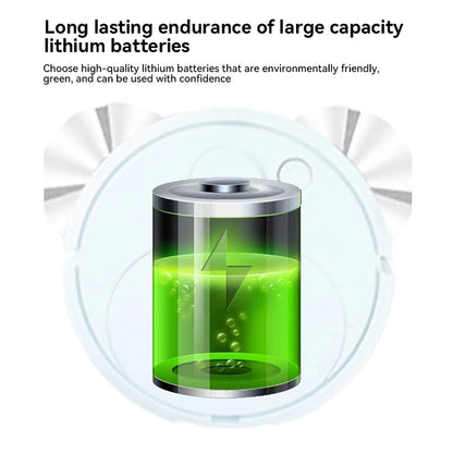 Automatic Electric Floor Vacuum Cleaner 3-in-1 1500Pa USB Rechargeable Wireless Sweeping Mop for Home Office Use