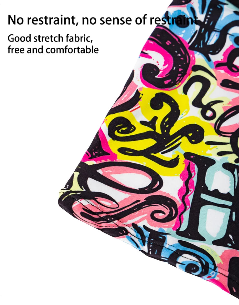 5-pack Fashionable Men's Boxer Shorts, Comfortable, Soft, Fashionable, Printed, Casual and Versatile Men's Underwear