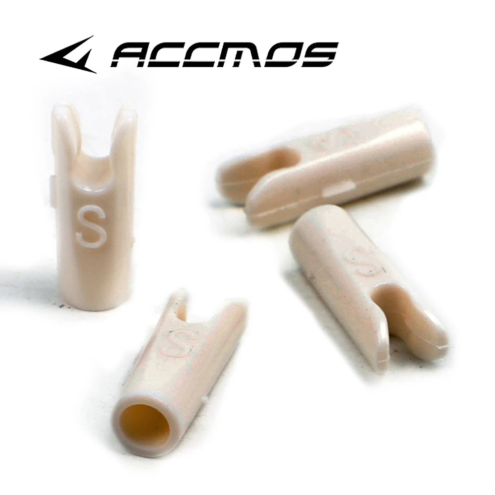 60pcs DIY Plastic Arrow Pin Nocks Size L And Size S For ID4.2mm ID6.2mm 3.2mm  Arrow Shaft Archery Accessory