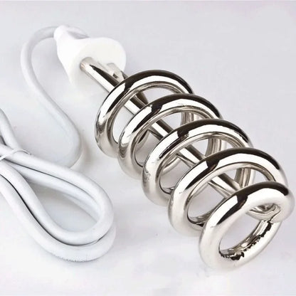 2500W-4000W Stainless Steel Immersion Heater Boiler Tankless Water Heating Rod Home Electric Hot Water Heater 220V