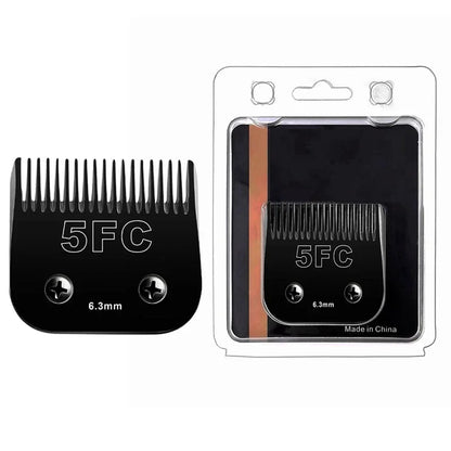 Titanium Detachable Pet Dog Animal Clipper Blade Compatible with Andis/Oster A5/Wahl KM10 Series Clipper ,7FC,5FC,4F,#10,#30,#40