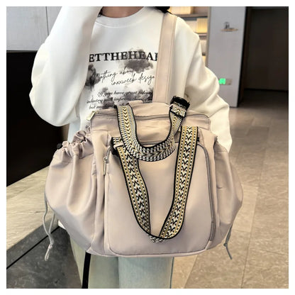 Baby Diaper Bag Multi-pocket Travel Duffel Bags Foldable Gym Bag Women Hand Luggage Airport Bags Mom Stroller Maternity Totes