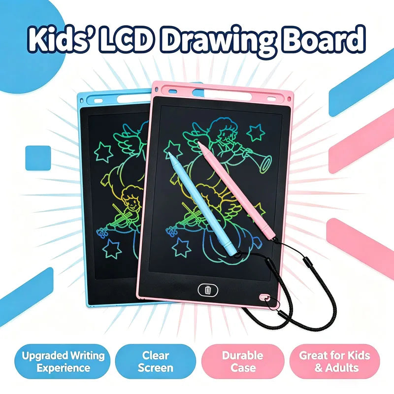 8.5 Inch LCD Drawing Tablet Electronic Writing Board Handwriting Pads Portable Doodle Board  Travel Educational Toy Gift for Kid