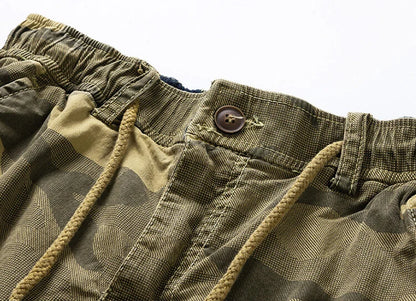 New Summer Men Cotton Cargo Camouflage Shorts Men Clothing Casual Breeche Bermuda Beach Jogger Shorts Male Hot Dropshipping