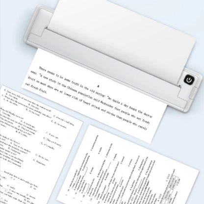 100 Sheets A4 Thermal Printing Paper for Portable Printer Quick Dry Compatibility Inkless Multifunctional Folded Thermal Paper