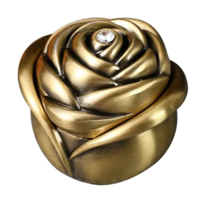 Mini Metal Rose Bud Pet Urns Ashes Cremation Memorials Gifts Small Animal Urns Ash Souvenir Funeral Keepsake Ashes Box Pets