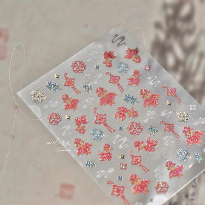 Metal Star Nail Stickers Exquisite 5D Bronzing Silver Five-pointed Star Mini Nail Art Stickers DIY Self Adhesive Manicure Decals