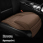 Ergonomic PU Leather Car Seat Cushion with Lumbar & leg Support Ventilated Design Storage Pockets Universal Fit for Most Cars