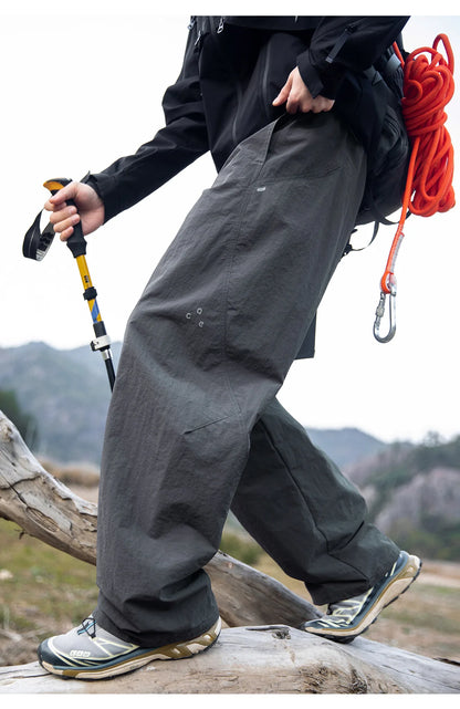 TFETTERS 2026 Spring New Arrival Outdoor Cargo Pants Man Water Repellent Windproof Oversized Curved Blade Techwear Trousers Men